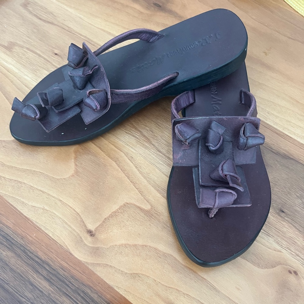 J. P & Mattie Leather Handmade Sandals